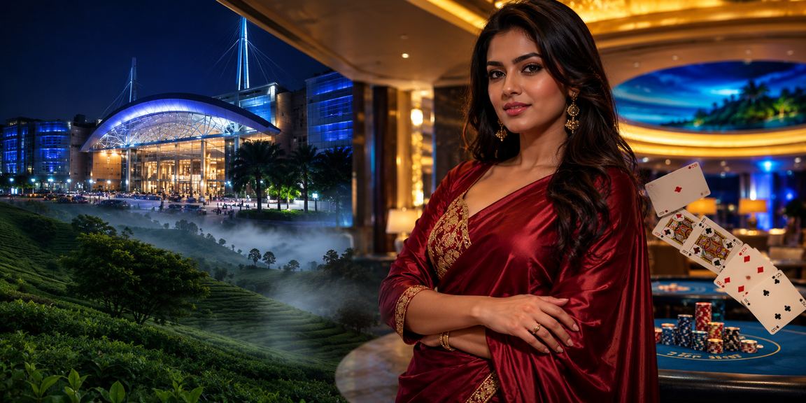 ঢাকার তিরিয়ে গার্ডেনে পোকারের খেলা